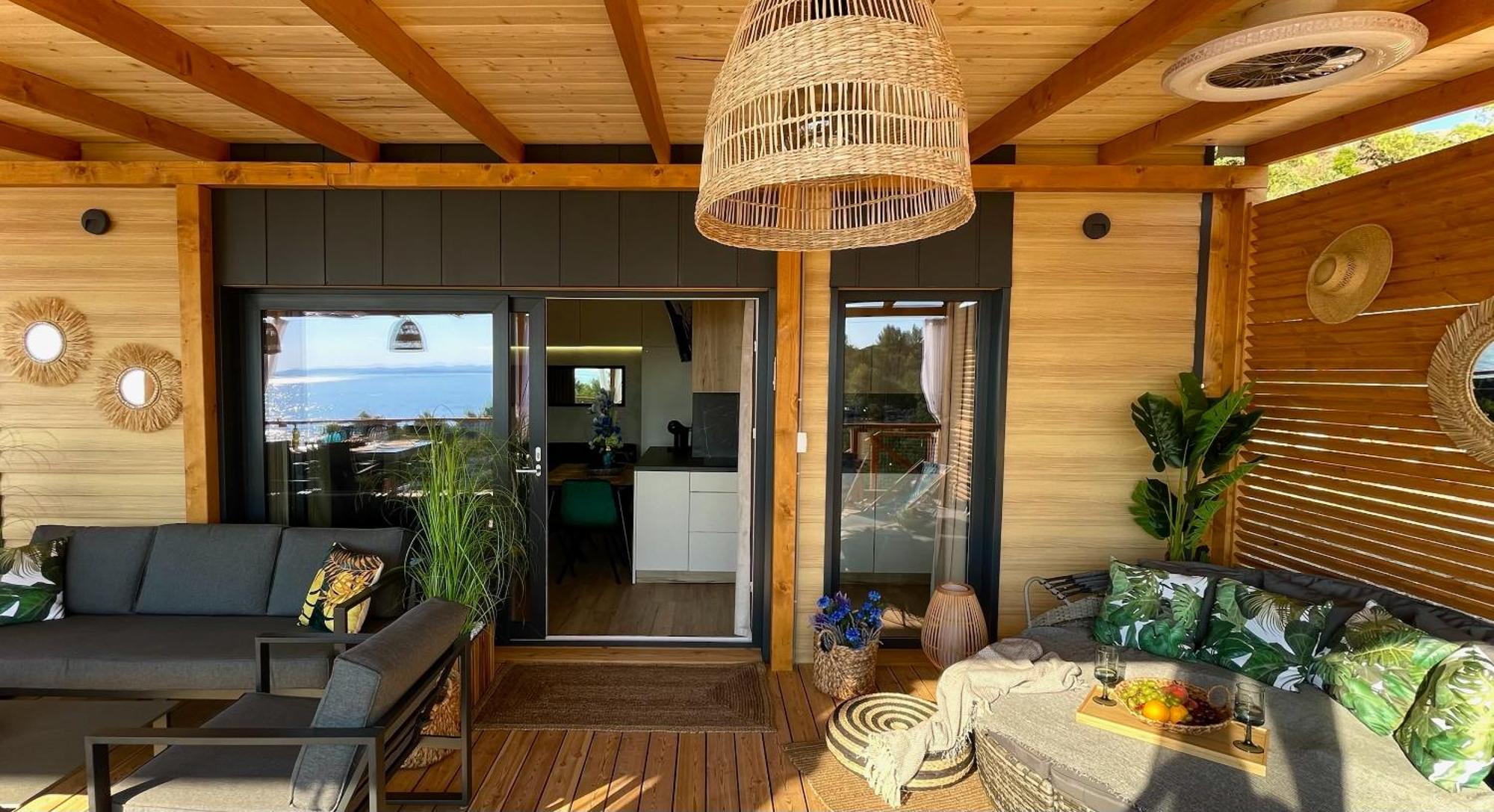 Sunset Coast - Paradise Cottage Drage Esterno foto